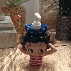 Betty Boop Lotion Container